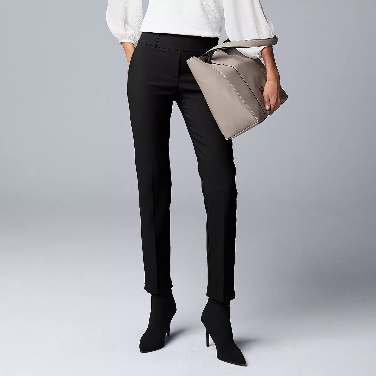 Women's Simply Vera Vera Wang Modern Ankle Pants | Kohl's