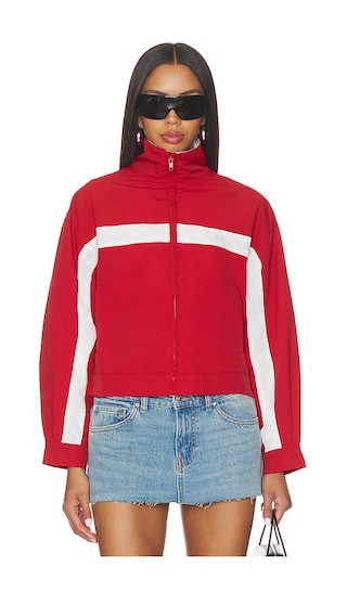 Essential Windbreaker in Rouge | Revolve Clothing (Global)