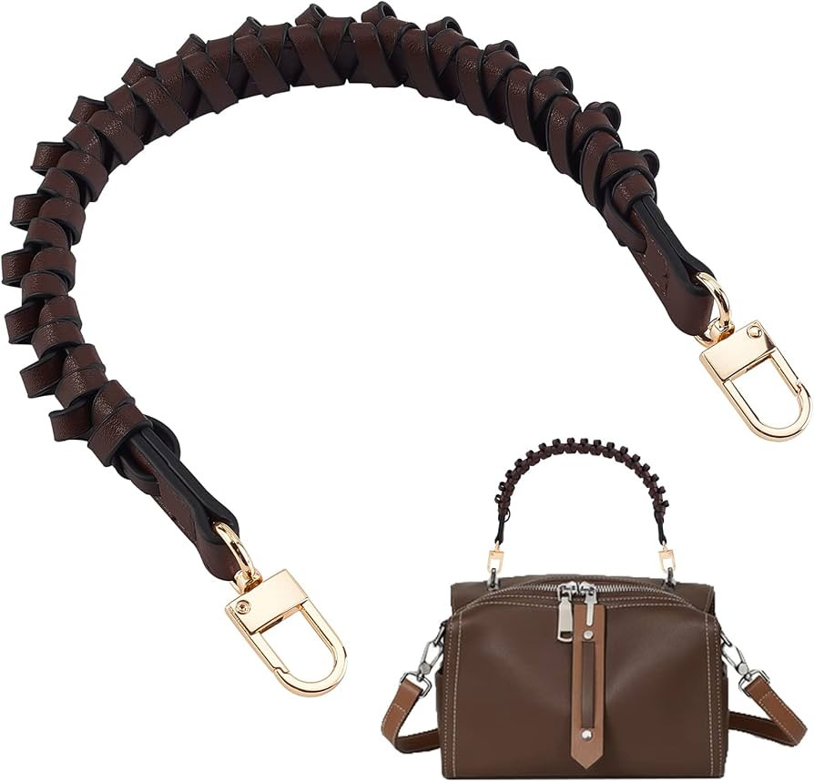PandaHall Braided Purse Strap, Replacement Handle Short Bag Strap Pouch Handbag Handles Purses wi... | Amazon (US)
