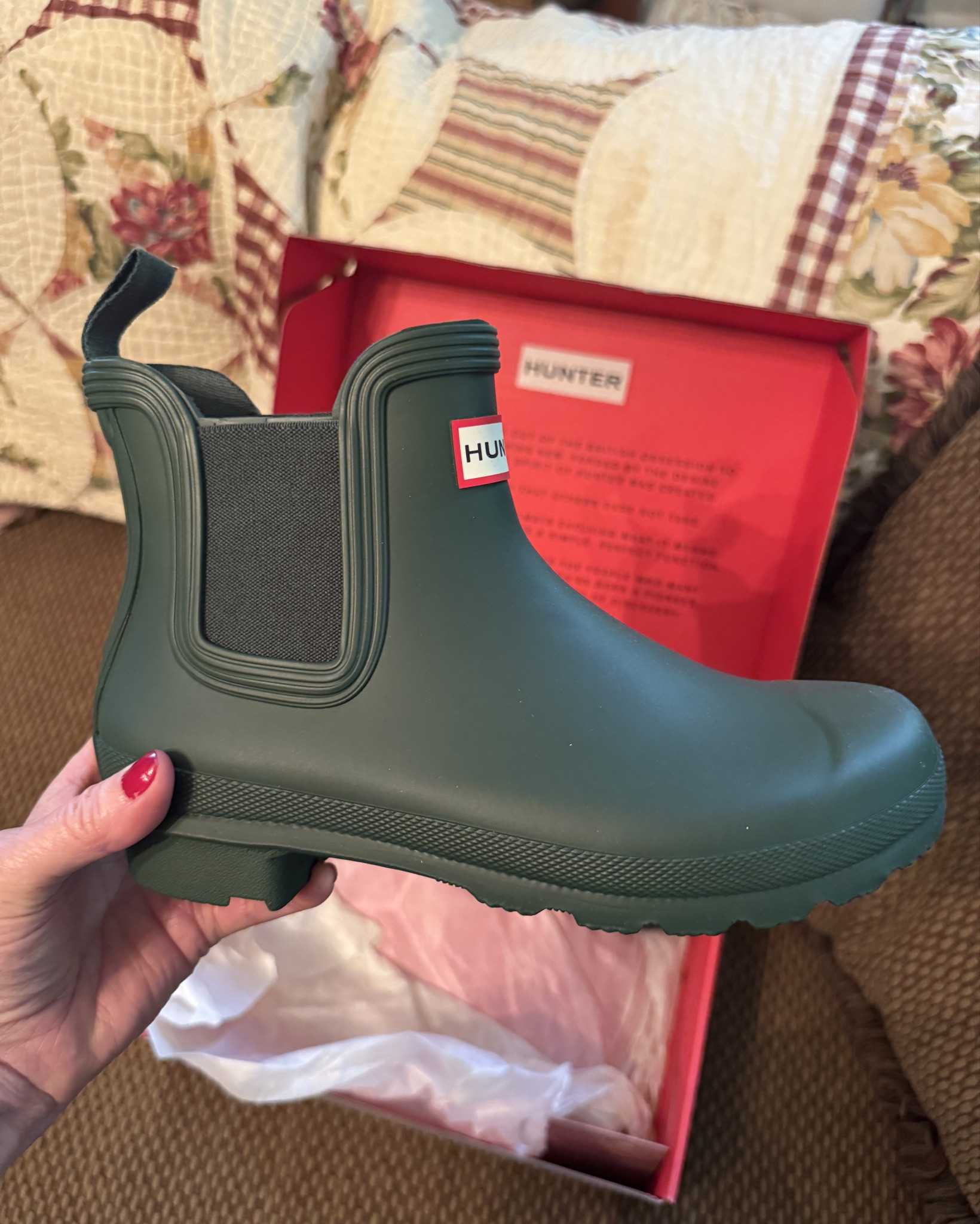 My new garden boots from Hunter! Half boot, gardening, Chelsea boot

#LTKOver40 #LTKSeasonal #LTKFindsUnder50