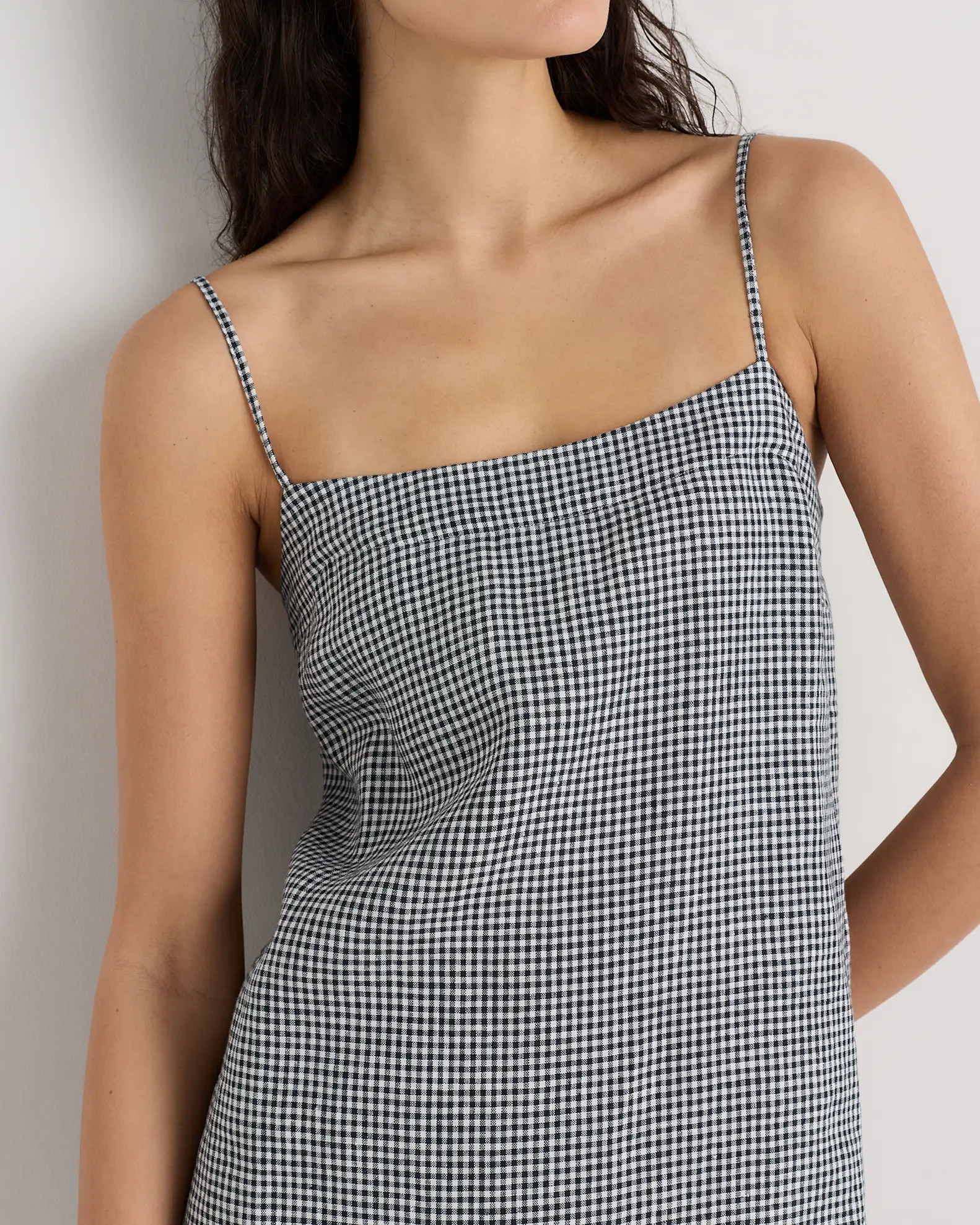 100% European Linen Mini Skort Dress | Quince