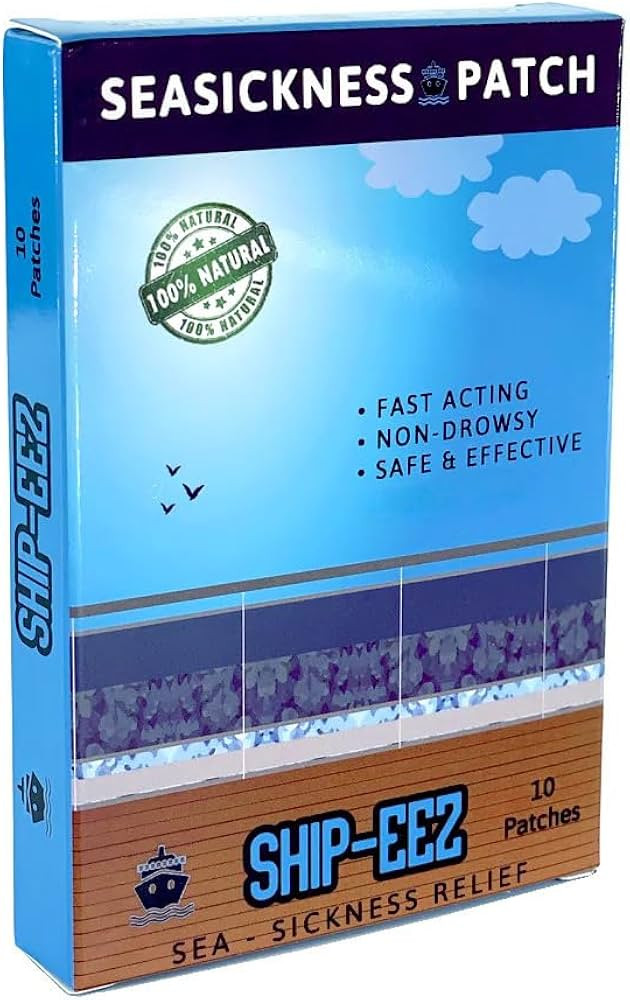 Ship-EEZ Sea Sickness Patch for Cruisers | Amazon (US)