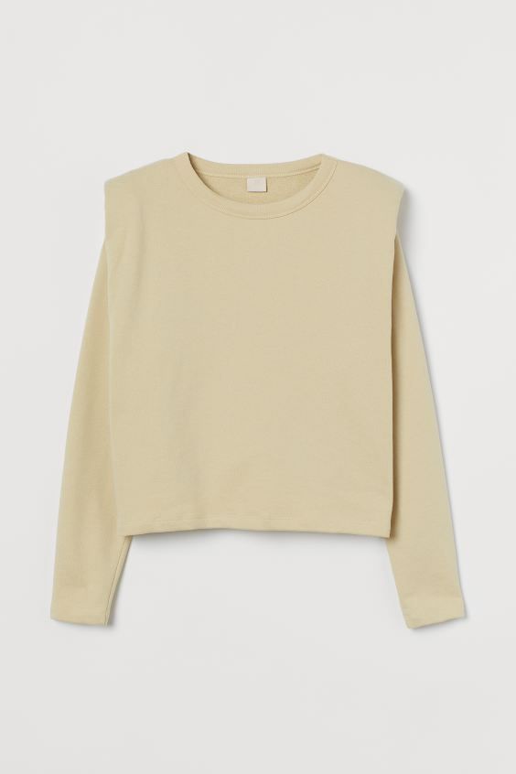 Shoulder-pad Sweatshirt | H&M (US)