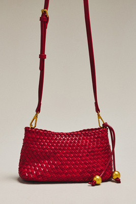 Calla Woven Crossbody Bag | Anthropologie (US)