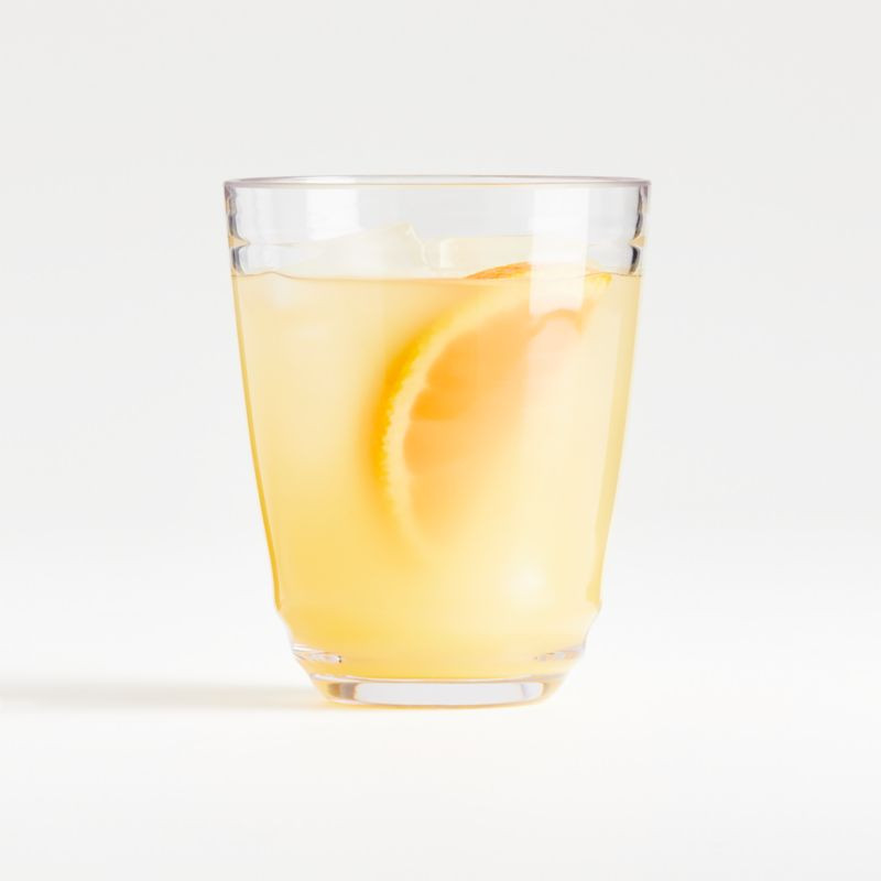Caprice 16-Oz. Tritan Double Old-Fashioned Glass + Reviews | Crate & Barrel | Crate & Barrel