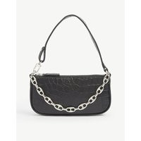 Rachel mini crocodile-embossed deadstock-leather shoulder bag | Selfridges