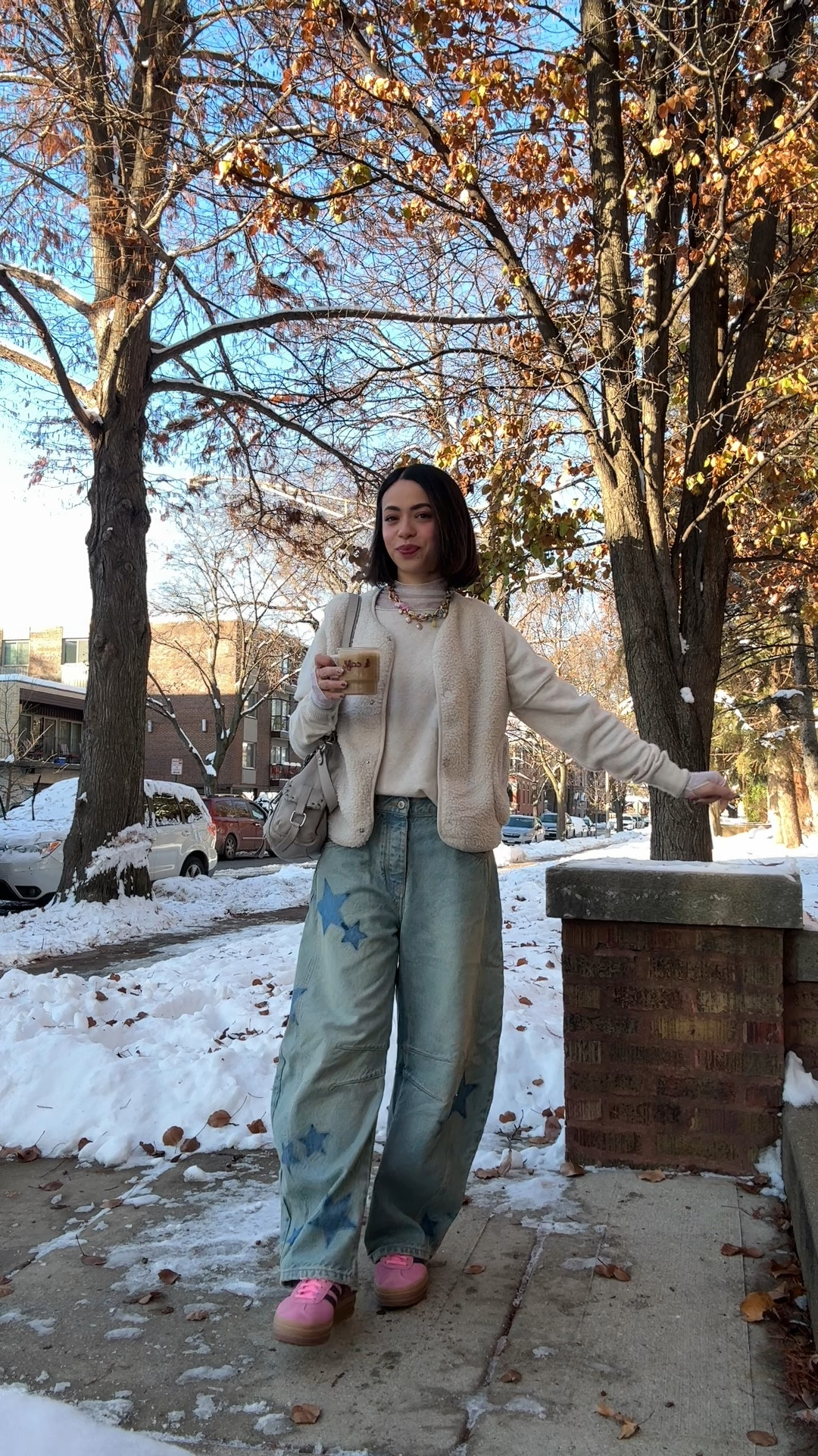 Wearing Small in the sweater and vest! 26 in the jeans! Jeans are sold out but linked similar on Amazon and a resell on Poshmark! Necklace is old Logan Tay! Linked similar on Etsy! 

#LTKSeasonal #LTKootd #LTKHoliday