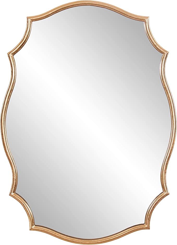 Patton Wall Décor 24x36 Gold Ornate Wall Accent Mirror | Amazon (US)