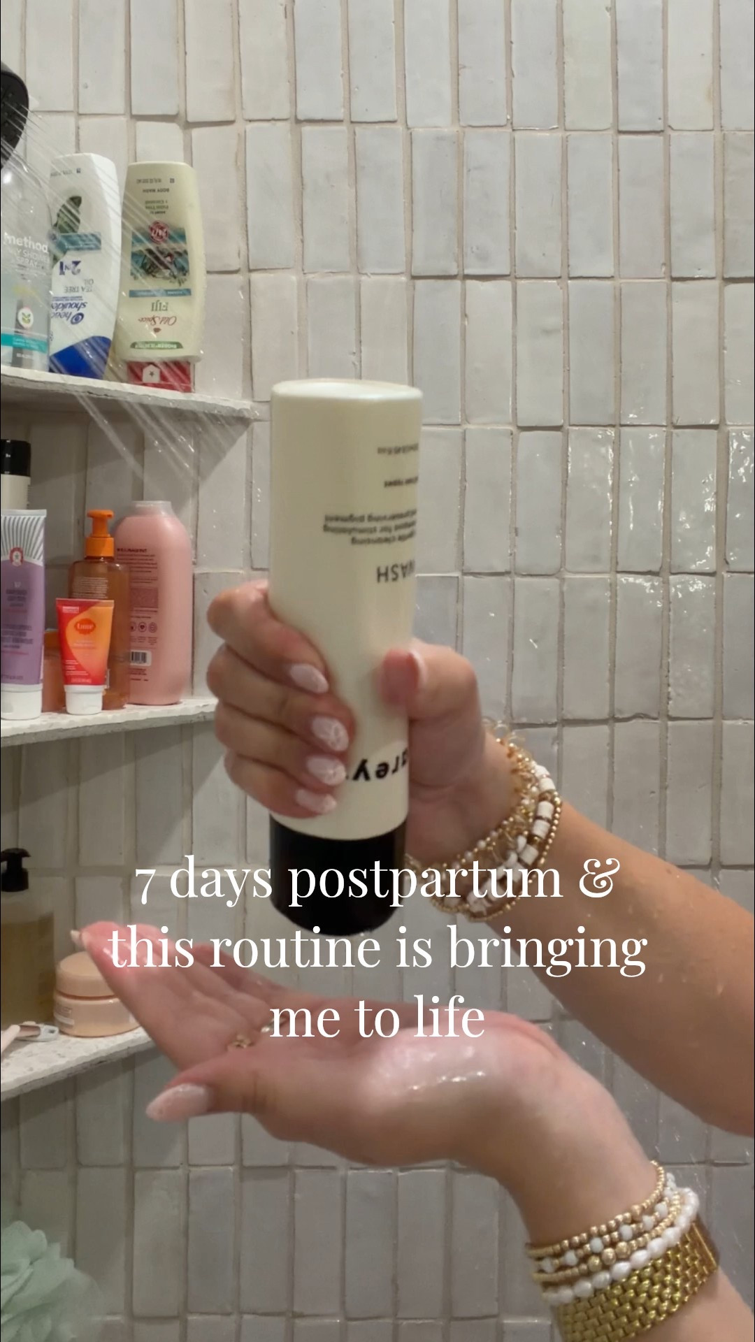 Hair & self care at one week postpartum 

#LTKgrwm #LTKmomlife #LTKmorningroutine