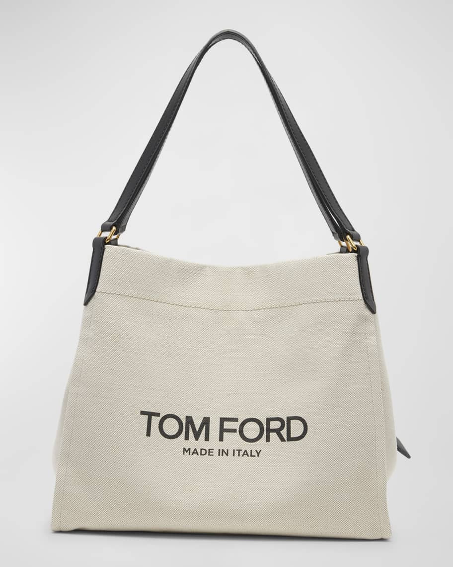 TOM FORD Amalfi Large Tote in Canvas | Neiman Marcus