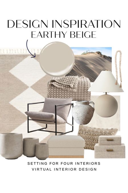 Design inspiration- earthy beige! A trend color this year and for fall. This grounding, neutral color adds depth, modern organic style and interest to any room. 

Black, white, organic modern, farmhouse, transitional neutral, natural, living room, bedroom, kitchen, Amazon home , Amazon finds, founditonamazon, table lamp, boxes, ottoman, planter, rug, diamond, checker, chair, vintage, throw blanket, studio McGee 

#LTKhome #LTKunder50 #LTKSeasonal