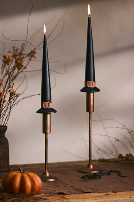 Witch Hat Taper Candles, Set of 2 | Anthropologie (US)