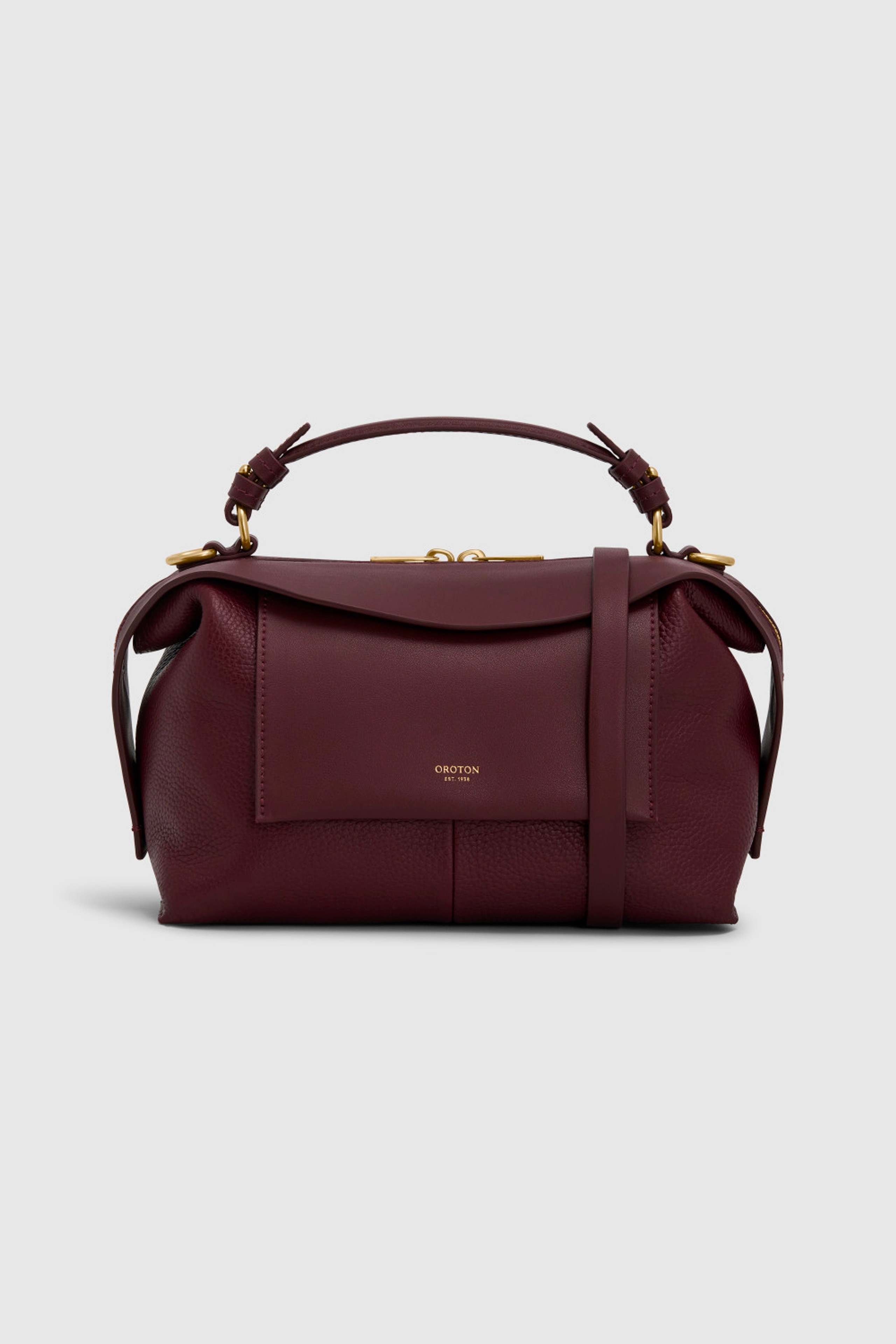 MICA SMALL BOWLER CURRANT | Oroton