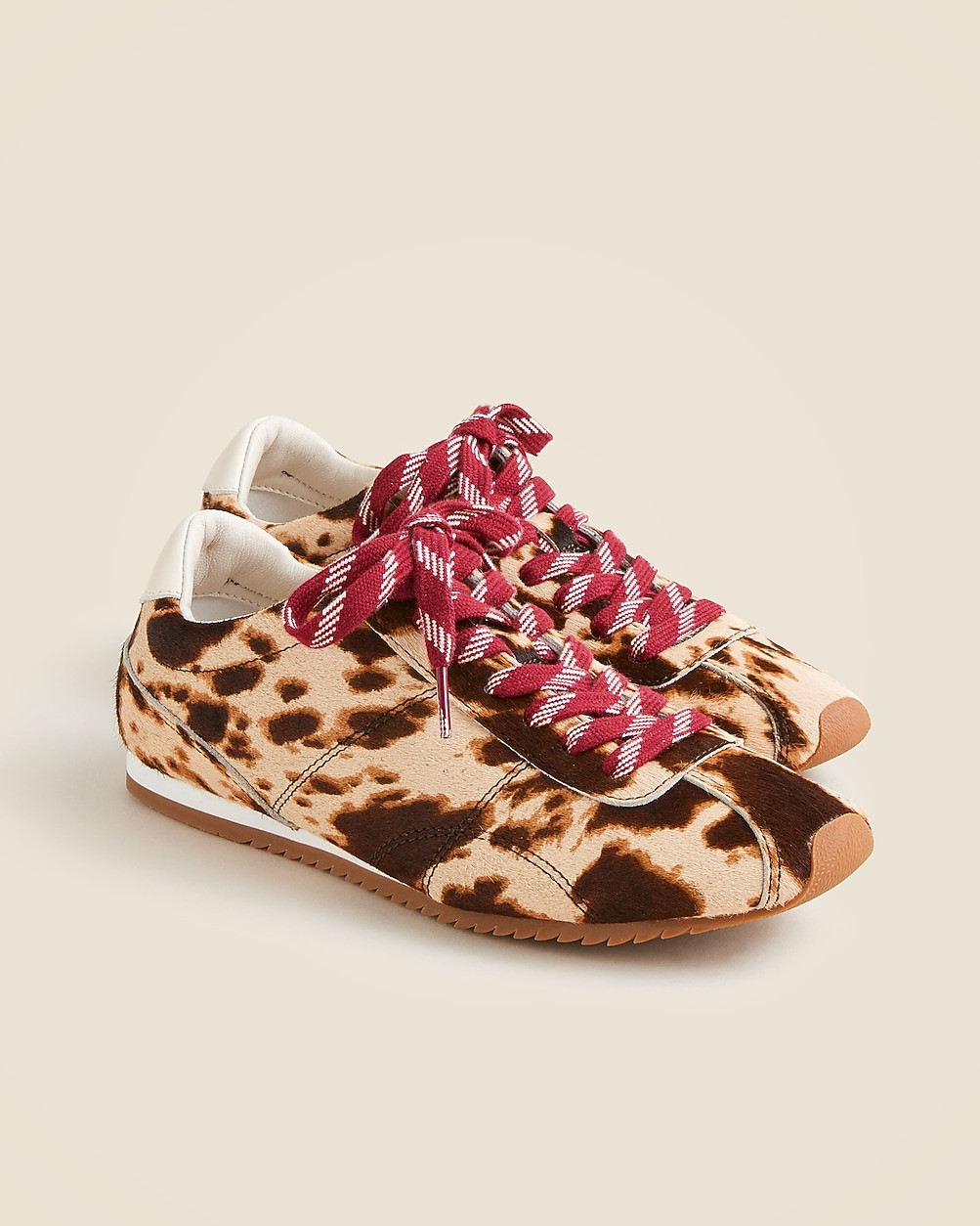 Rec sneakers in printed calf hair | J. Crew US