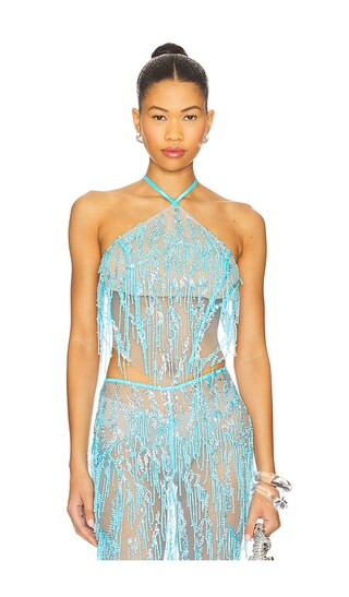 Hiba Halter Top | Revolve Clothing (Global)