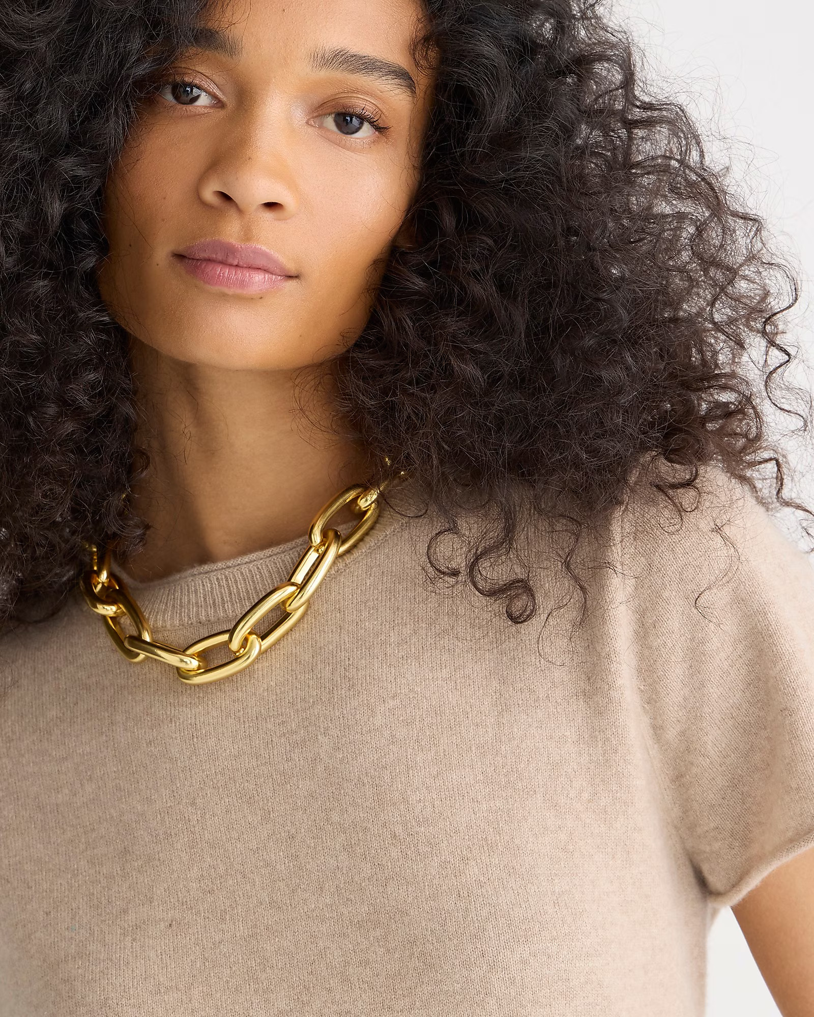 Cashmere relaxed T-shirt | J. Crew US