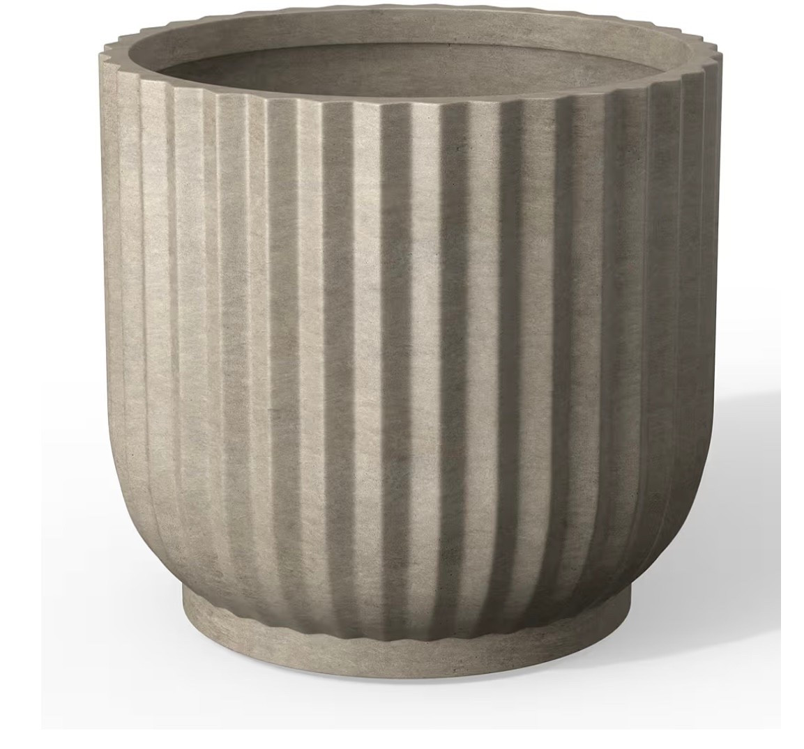 Pottery Barn Dupe Outdoor Concrete Planters

#LTKSeasonal #LTKHome