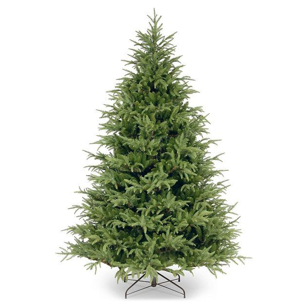 National Tree Company Feel Real Frasier Grande 7 Foot Full Prelit Artificial Holiday Tree with Wh... | Target