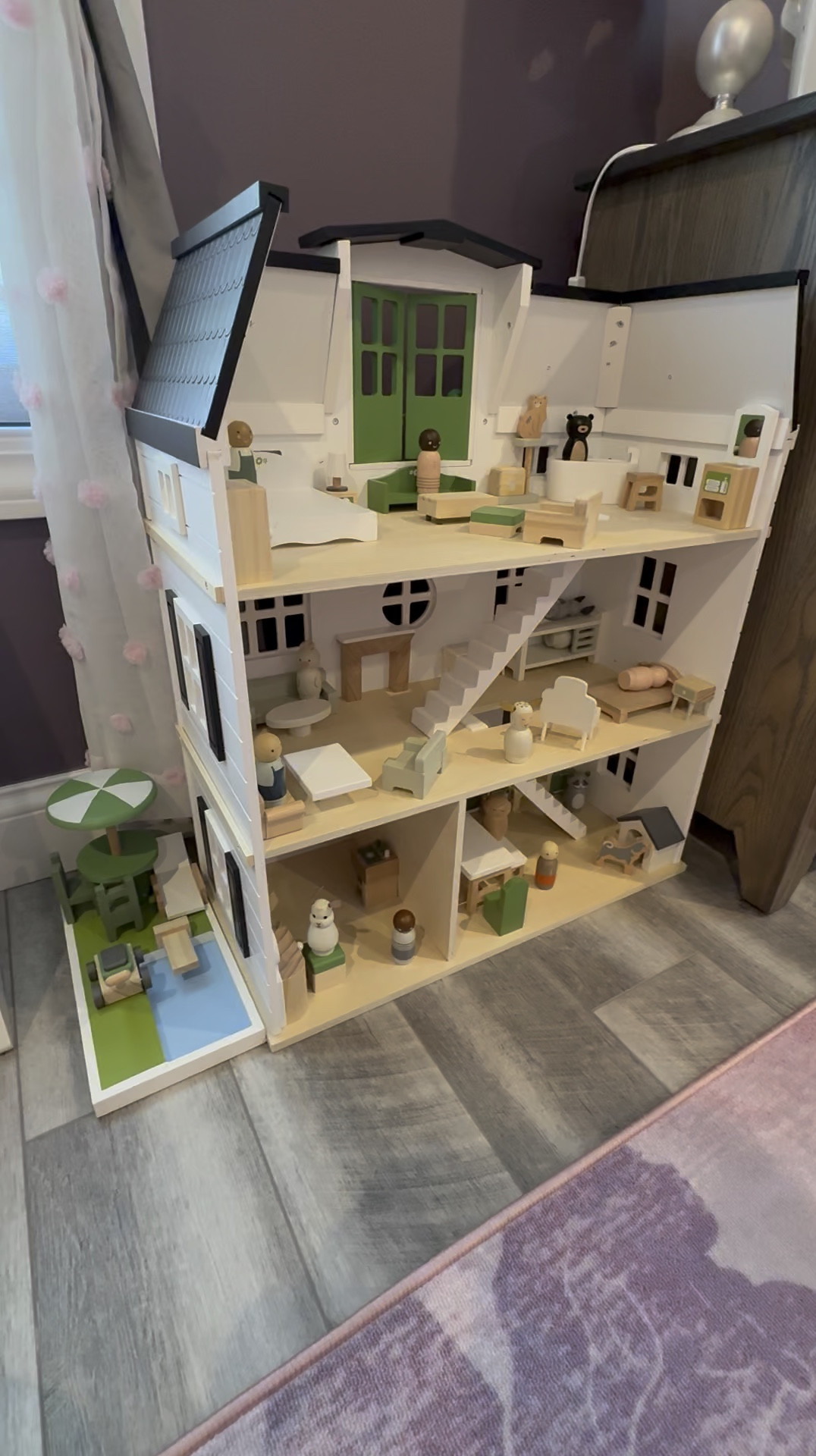 Here is your sign to buy a hearth and hand wooden dollhouse! 

#LTKFamily #LTKKids #LTKWatchNow