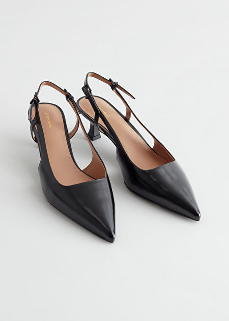 Slingbacks i läder | & Other Stories US