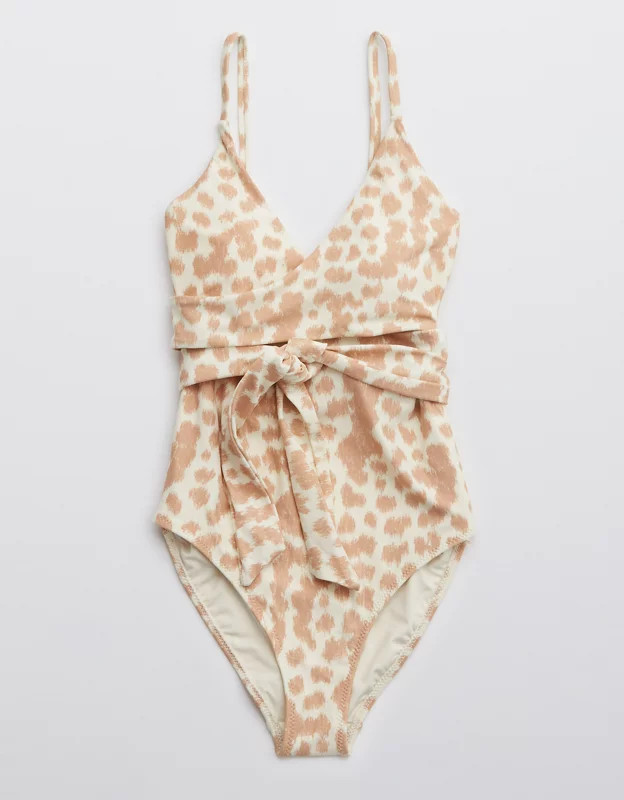 Aerie Wrap One Piece Swimsuit | American Eagle Outfitters (US & CA)