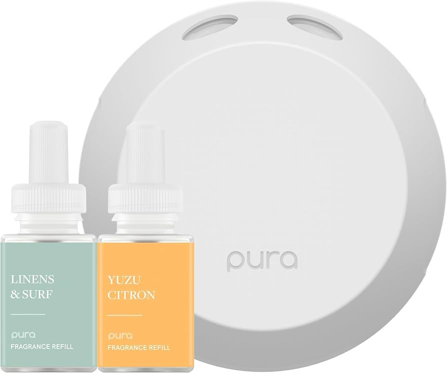 Pura - Smart Home Fragrance Device Starter Set - Pura 4 - Scent Diffuser for Home - Includes Frag... | Amazon (US)