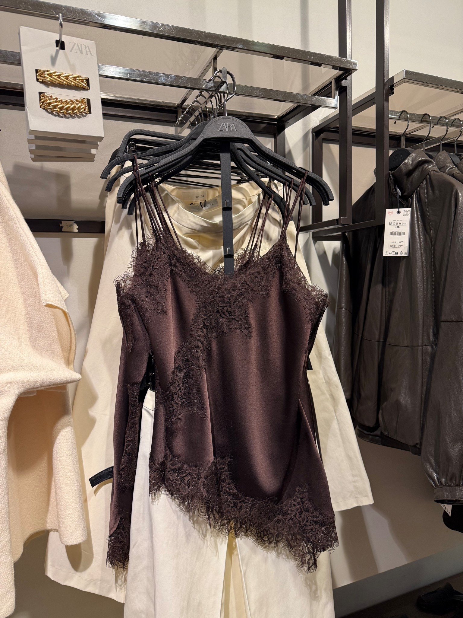 Love this lace satin top. It will be great to pair with a nice satin pants 

#LTKNYFW #LTKValentine #LTKMidsize
