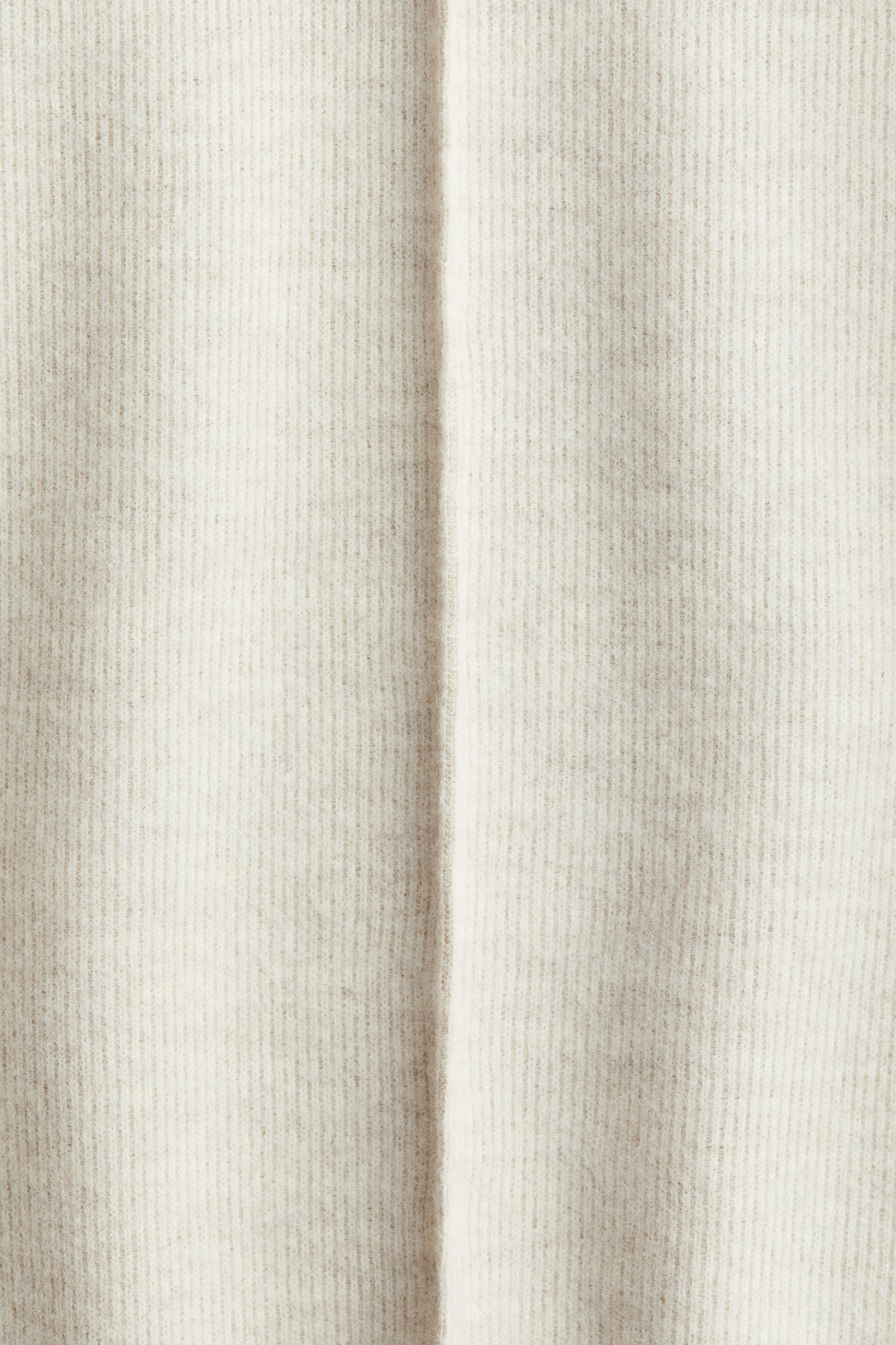 Knitted top - Light beige marl - Ladies | H&M GB | H&M (UK, MY, IN, SG, PH, TW, HK)