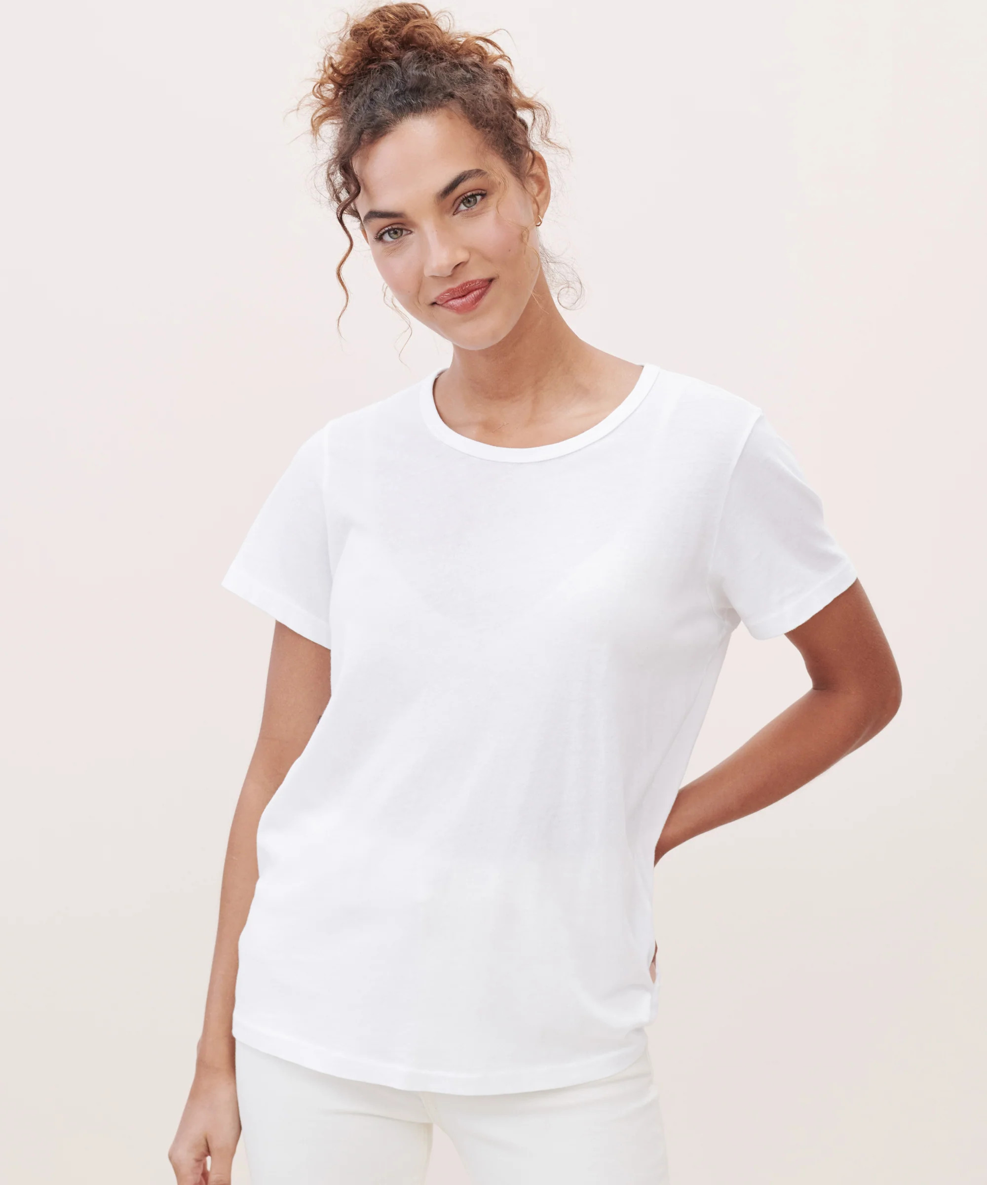 Cotton Basic Tee | Jenni Kayne