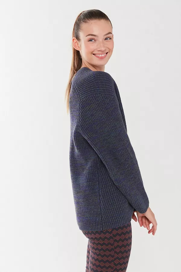 UO Victoria Oversized V-Neck Sweater | Urban Outfitters (US and RoW)