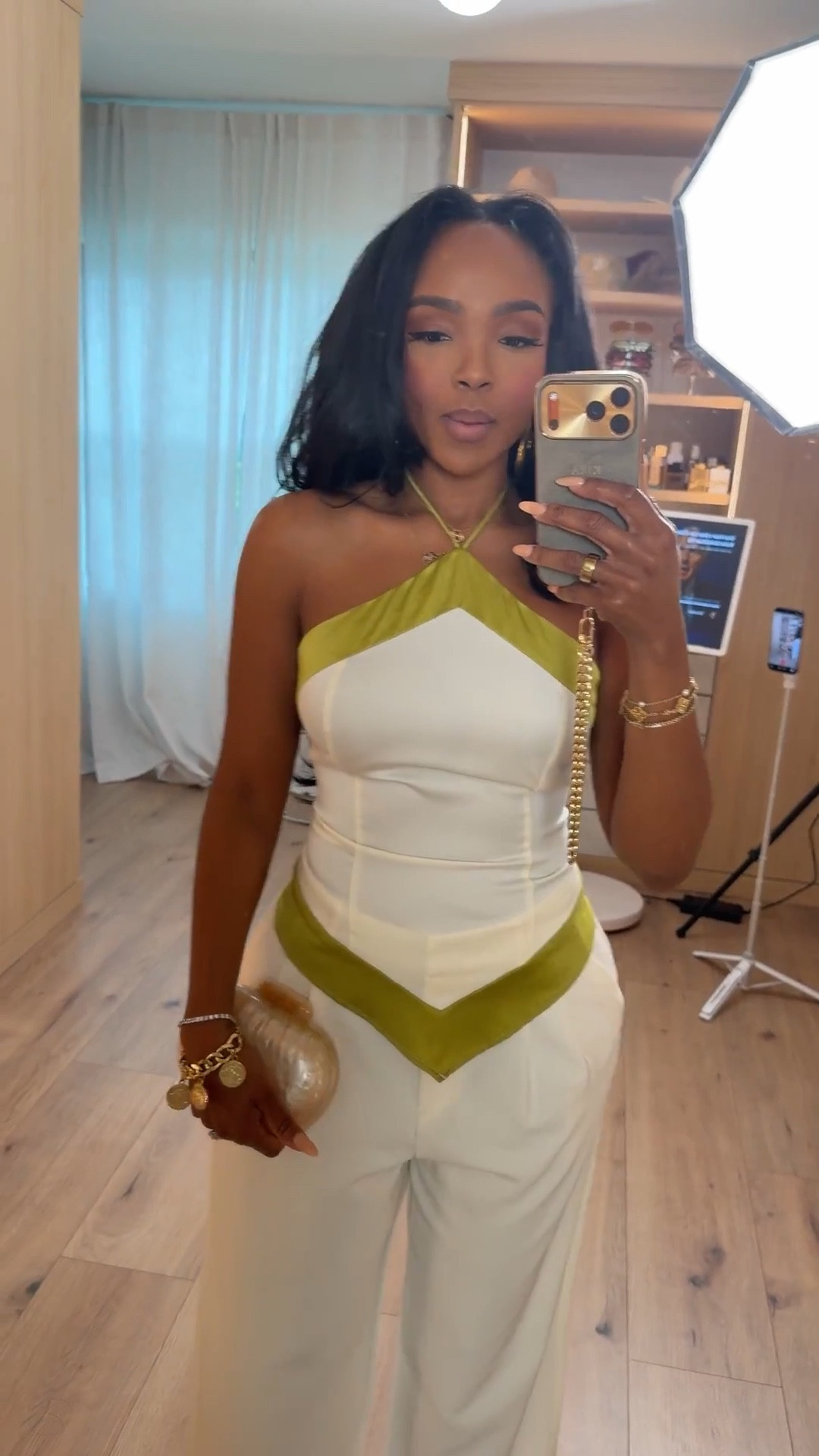 Scroll to shop!! Take this outfit on vacation right now! This chic white and olive statement outfit. Perfect for vacation dinners, resort nights, or a stylish summer event.

#LTKPetite #LTKTravel #LTKootd