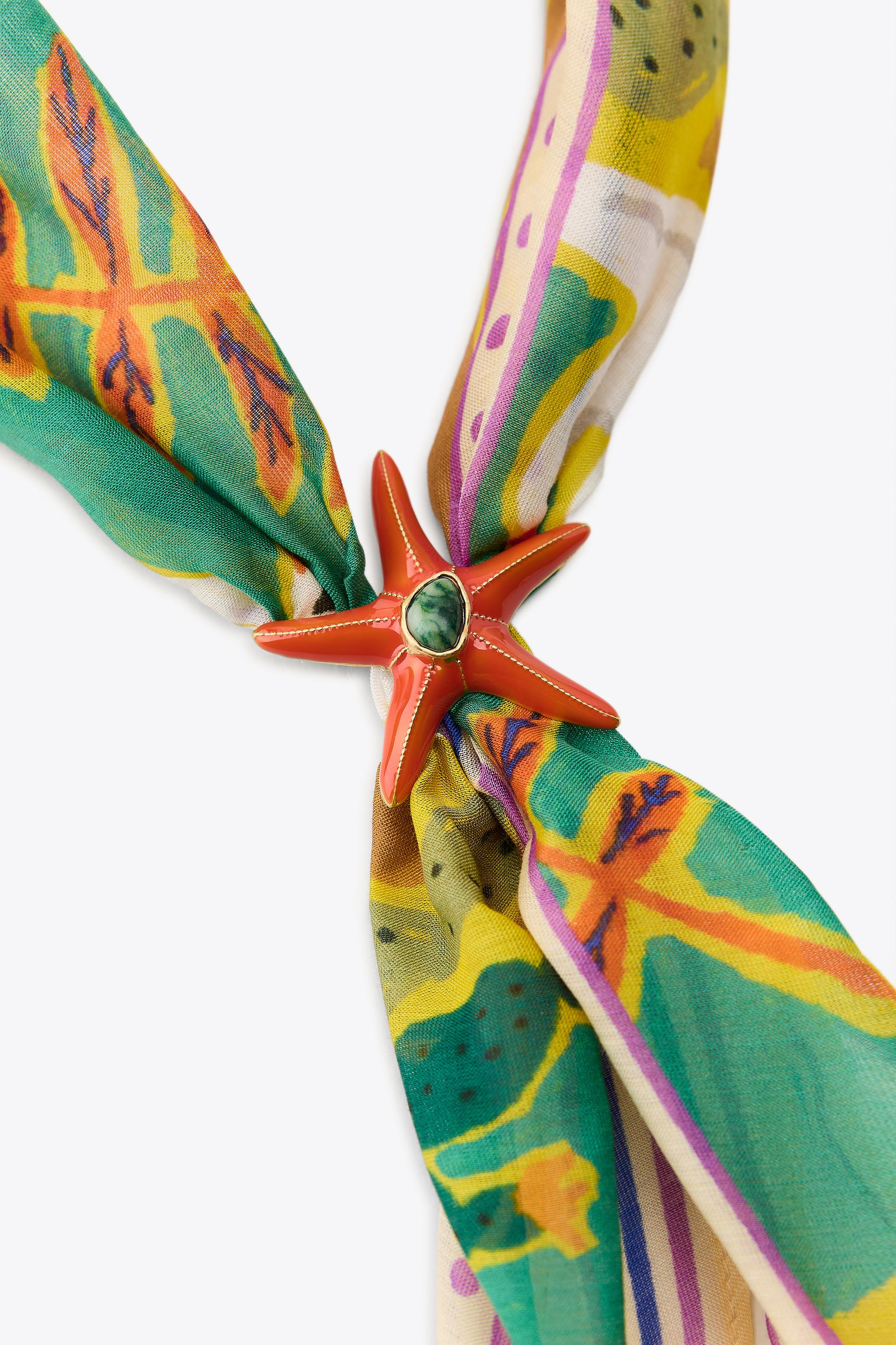 MODAL STARFISH BANDANA | Zara US