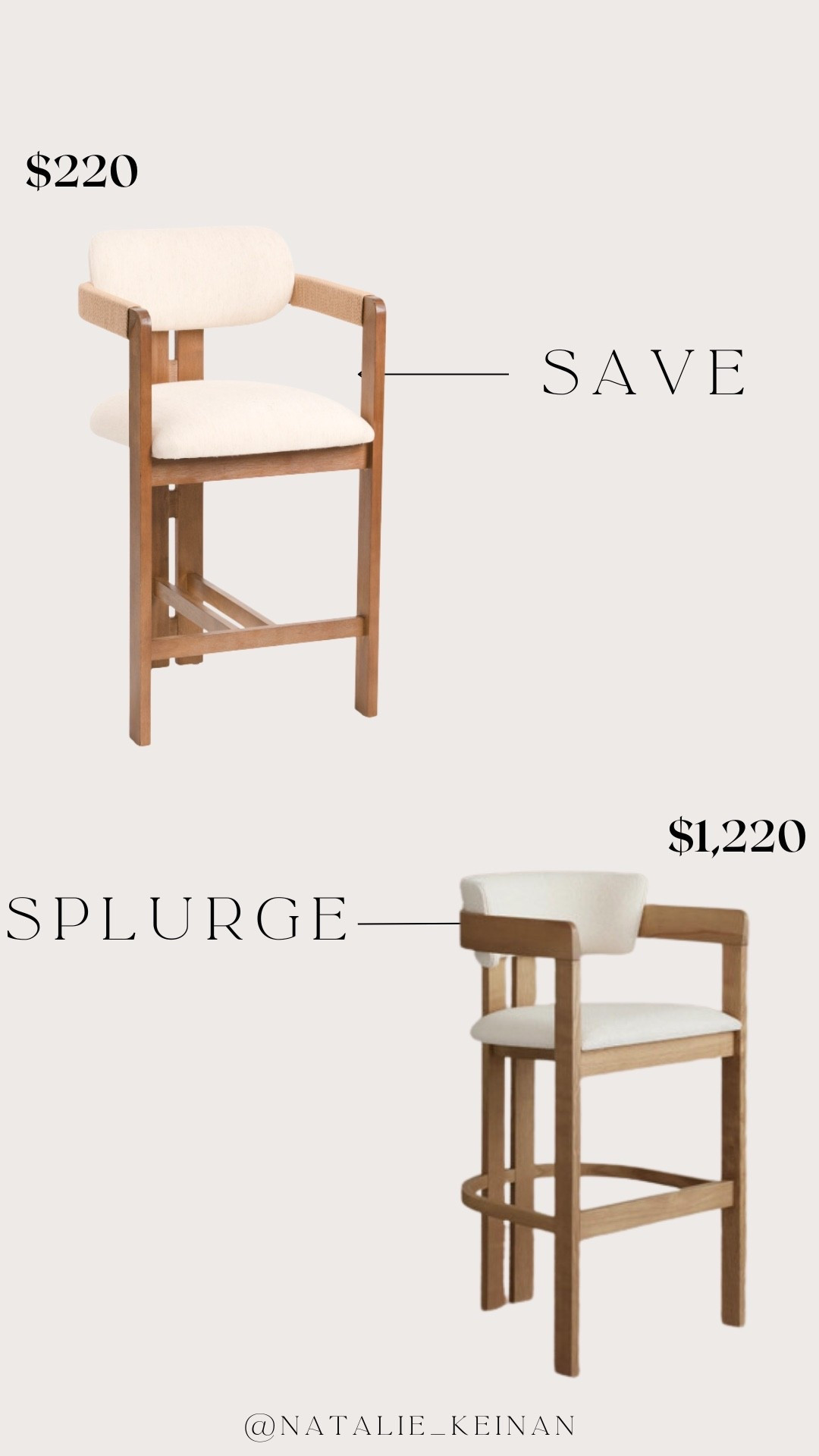 Barstool arhaus look for less 

#LTKHoliday #LTKGiftGuide #LTKCyberWeek