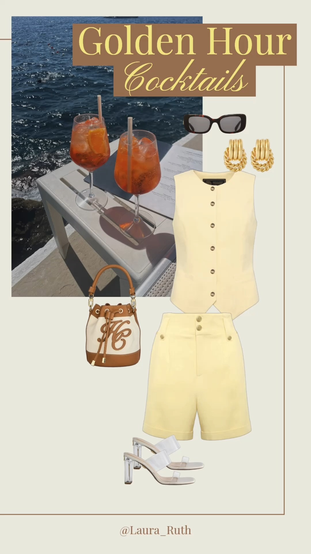A butter yellow moment for Golden Hour Cocktails with the girls 🍋🧈🍸 Think soft tailoring, golden accessories summer sunsets. summer outfits, travel outfits, vacation outfits, date night outfits @Holland Cooper

#LTKuk #LTKsummer #LTKtravel