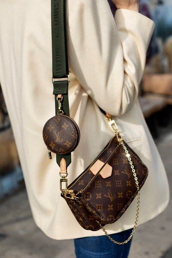 Women's Leather 3 piece Shoulder Bag Multi Pochette | Etsy | Etsy (US)