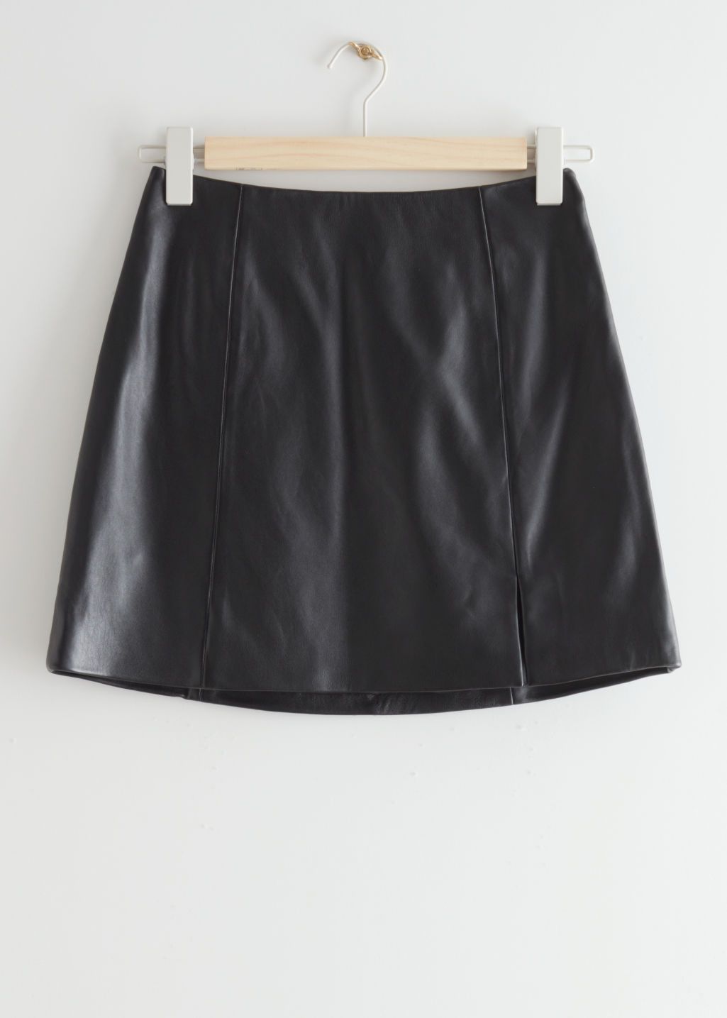 Mini Leather Skirt - Black | & Other Stories (EU + UK)