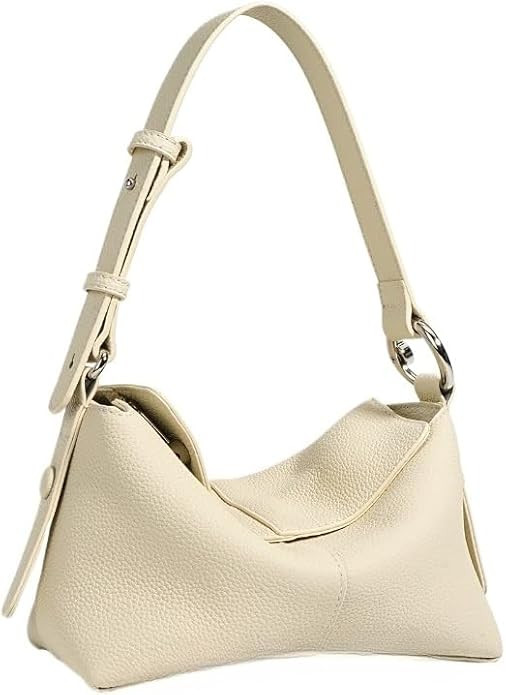 Leather Pillow Bag Handbag Sling Hobo Satchel Armpit Bag Versatile Shoulder Crossbody Bag Versati... | Amazon (US)