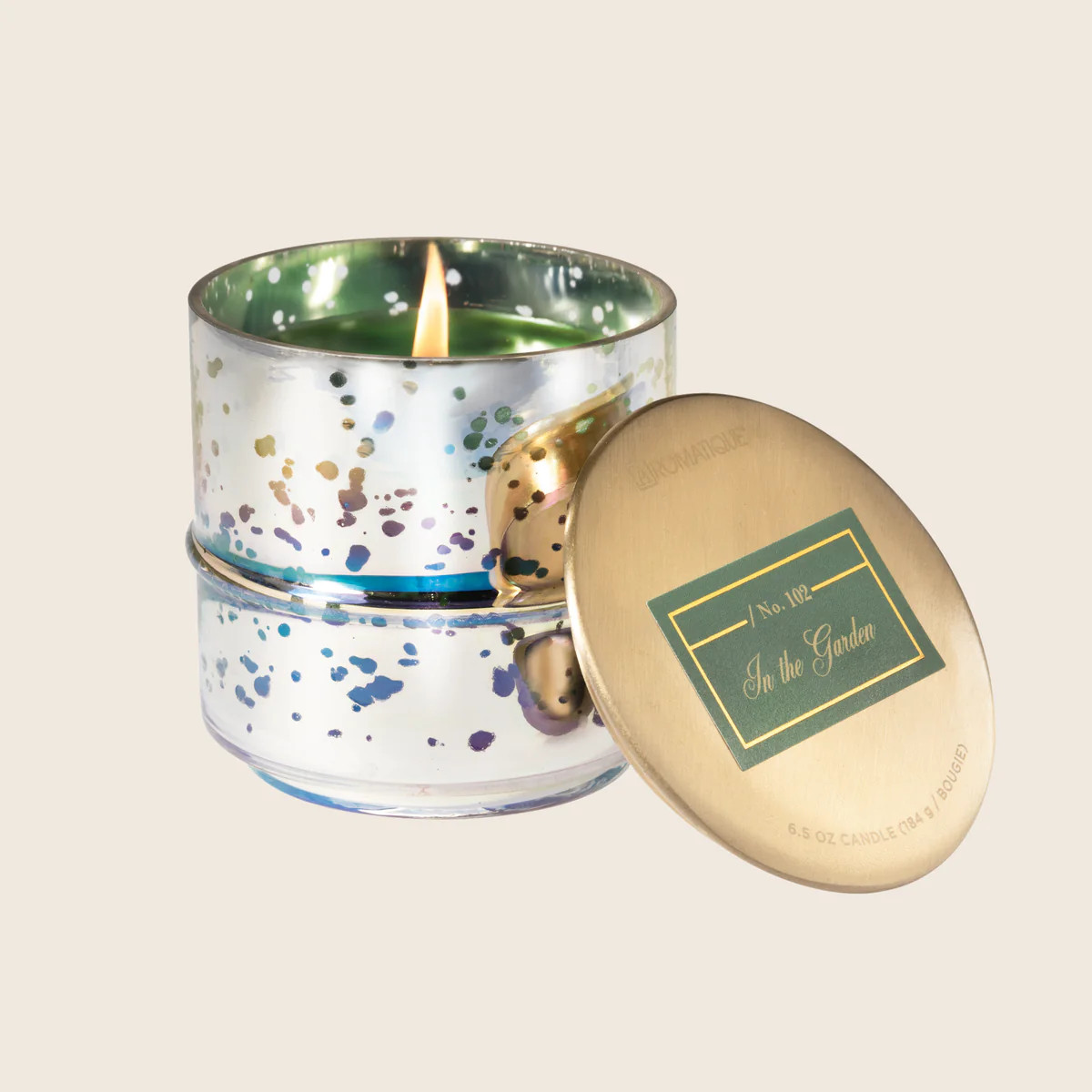 In The Garden - SM Metallic Candle | Aromatique