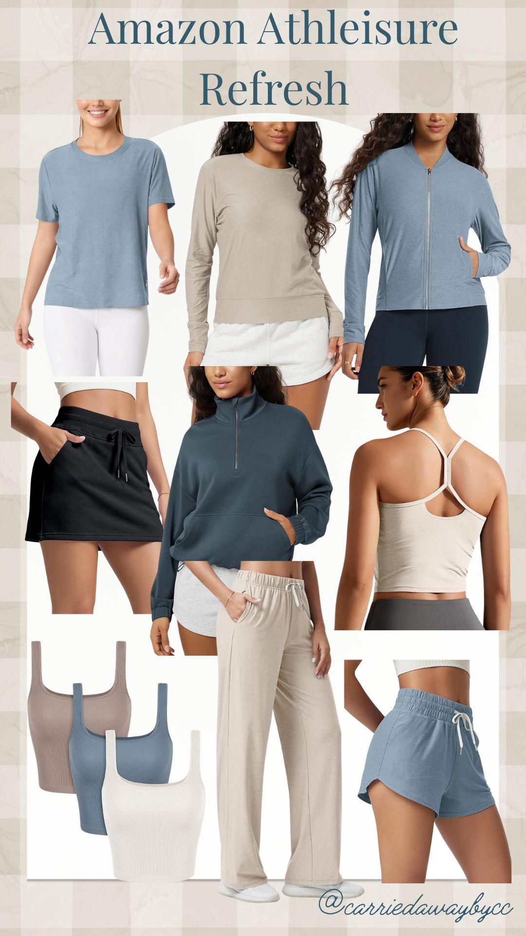 Amazon athleisure refresh 🤍 Easy, elevated pieces for workouts, mom life, errands + everything in between. I found the cutest Amazon activewear, matching workout sets, comfy basics and everyday athleisure pieces that look way more expensive than they are.

Everything is linked! ✨

#AmazonFashion #AmazonActivewear #AmazonFinds #AthleisureStyle #WorkoutOutfits 

 