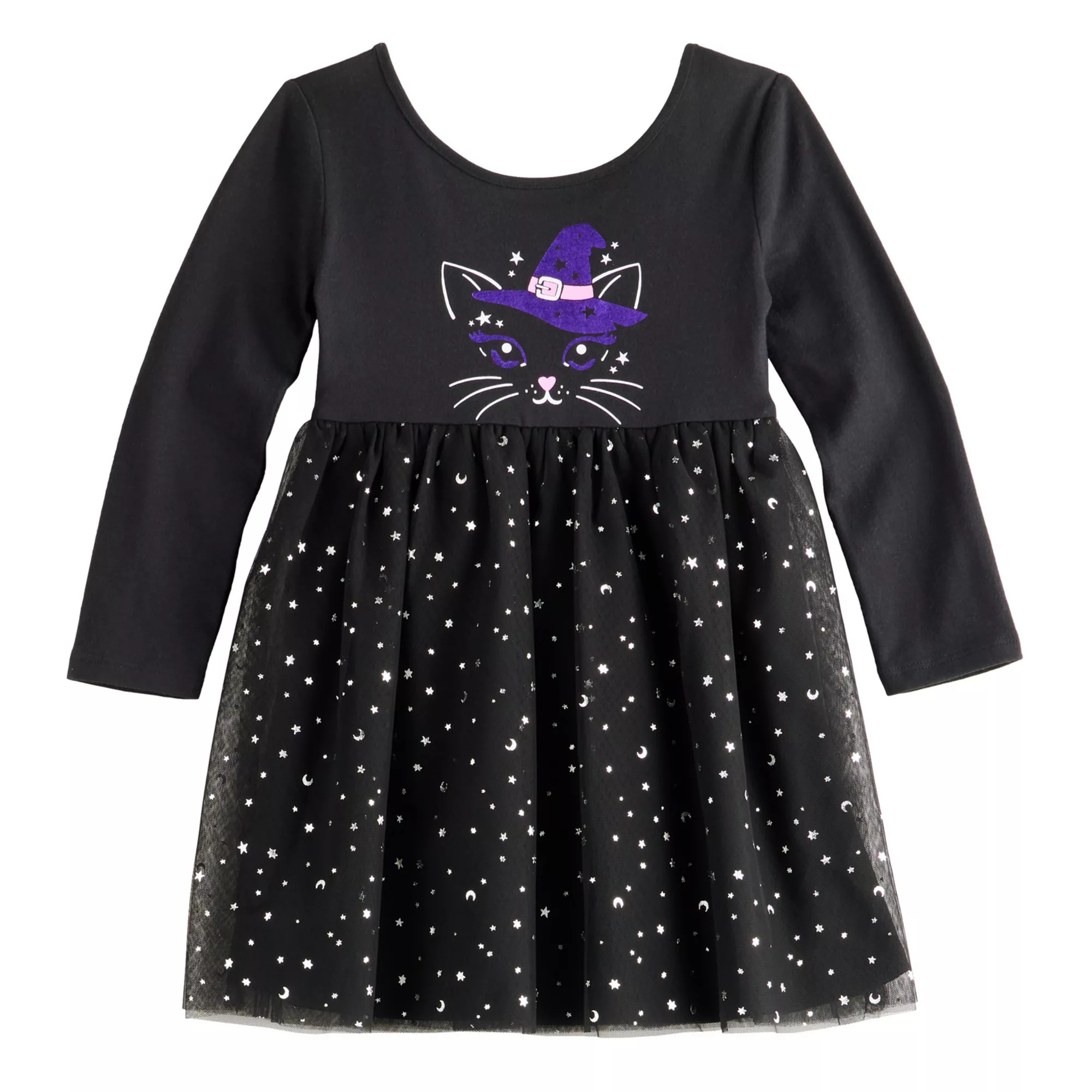 Girls 4-12 Jumping Beans\u00ae Halloween Witch Kitty Ballet Top Tutu Dress | Kohl's