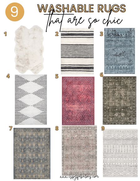 Washable rugs are amazing and there are more options than ever. And get these while the BF sales are hot! 

#LTKCyberWeek #LTKhome #LTKfindsunder100