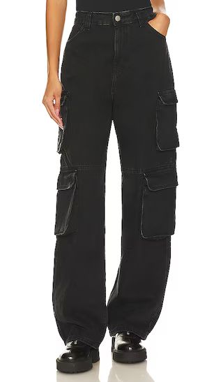 Donna Multi Cargo Wide Leg in Black Used | Revolve Clothing (Global)
