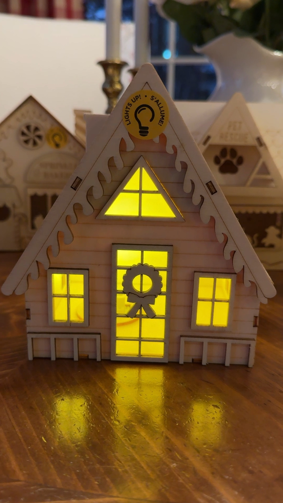 Quick! Grab these darling unfinished wooden houses to make your own darling Christmas village to decorate your home. #diyholidayhomedecor

#LTKSaleAlert #LTKHoliday #LTKHome