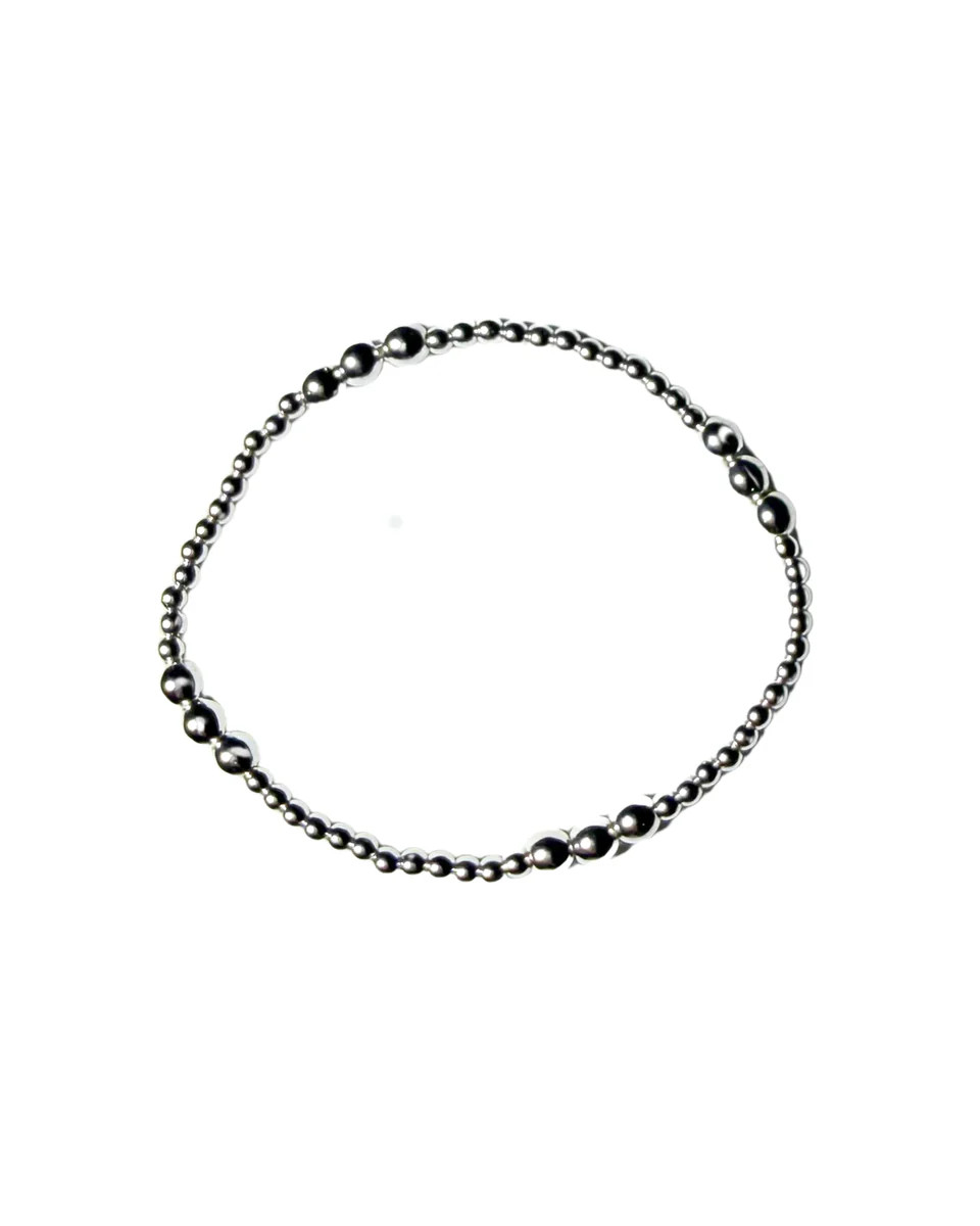 The Caroline- Silver | Cocos Beads and Co