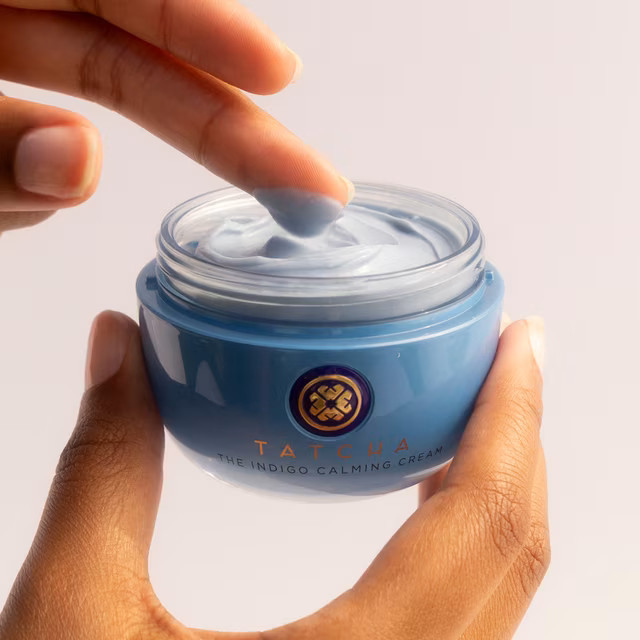 Indigo Calming Face Cream for Sensitive Skin | Tatcha