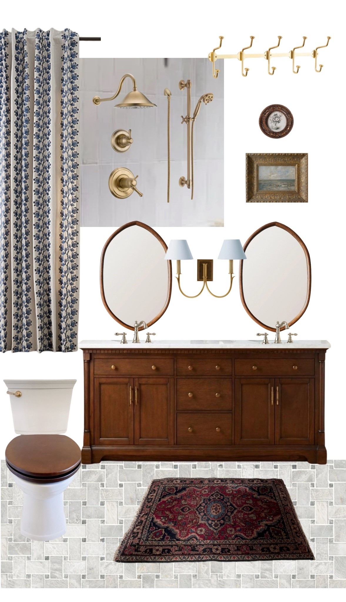 Bathroom Mood Board Sources! My dream bathroom renovation is happening and I could not be more excited. Here is everything I have either ordered or had on my wish list. 

#LTKSaleAlert #LTKHome #LTKU