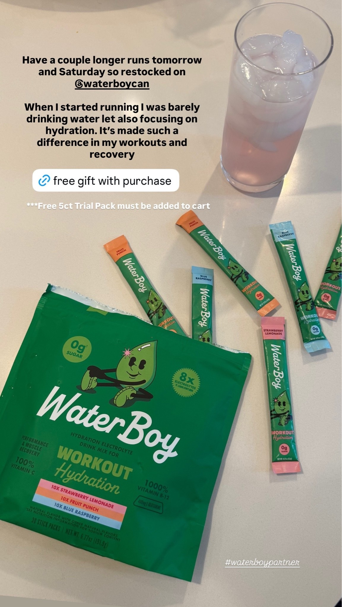 Love my water boy hydration packs!
-
Workout, electrolytes, water boy, water boy hydration! Hydration packs

#LTKActive