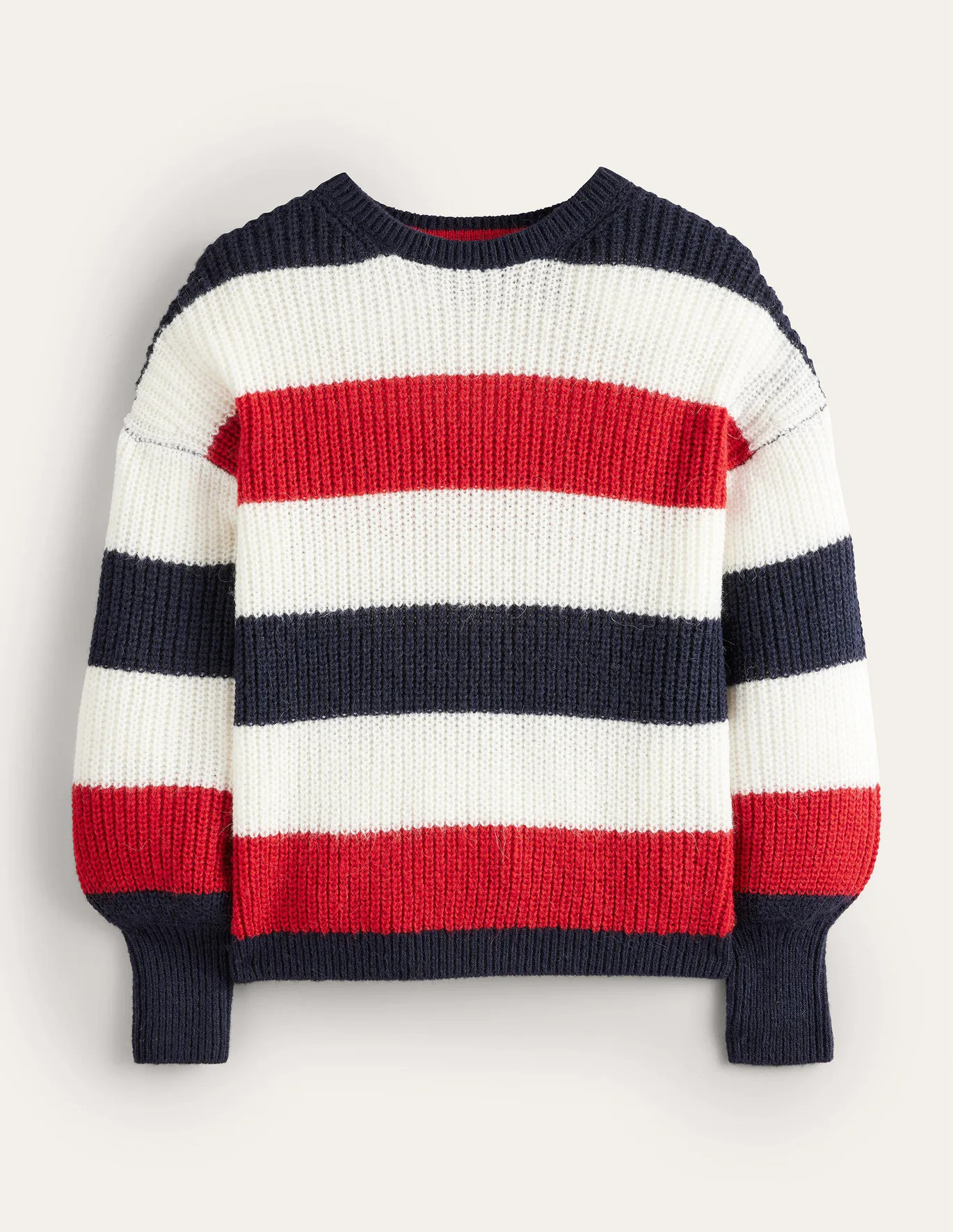Blouson Cuff Fluffy Jumper | Boden (US)