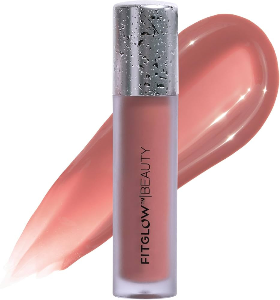 FITGLOW Beauty Lip Colour Serum | Hydrating Lip Gloss | Plumping Anti-Aging Lip Treatment | Natur... | Amazon (US)