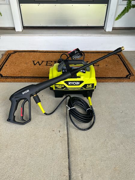 Pressure washer I shared today. It works REALLY well. It’s electric and light weight. Highly recommend for cleaning all the outdoor things - patio, deck, furniture, toys, garage, walk ways and etc 

#LTKHome #LTKFindsUnder100